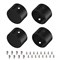 Заглушка WPH-FLEX-D22-360deg BLACK ALU глухая (Arlight, Металл) 049938 - фото 150855