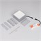 Светильник DL-GRIGLIATO-S90x90-6W Warm3000 (GR, 90 deg, 230) (Arlight, IP40 Металл, 5 лет) 051139 - фото 150906