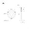 Светильник LGD-LANDMARK-BOLL-H800-20W Warm3500-MIX (GR, 300 deg, 230V) (Arlight, IP65 Металл, 5 лет) 045533 - фото 151824
