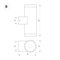 Светильник LGD-RAY-WALL-TWIN-R65-2x12W Warm3000 (GR, 6 deg, 230V) (Arlight, IP65 Металл, 3 года) 044231 - фото 152013
