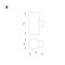 Светильник LGD-RAY-WALL-TWIN-R46-2x3W Warm3000 (GR, 24 deg, 230V) (Arlight, IP65 Металл, 3 года) 033306(1) - фото 152059