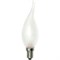 Свеча DECOR С35 FLAME FR 40W E14  (230V) FOTON_LIGHTING  (S110) -  лампа   на ветру матовая 606006 - фото 15315