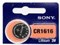 Батарейки литиевые SONY CR1616 BL5 10766Б - фото 165049