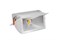 DL-LED SKOOP 50W  50гр КОРПУС (встраиваемый поворотный прямоугольный) 2000000295718 - фото 16512