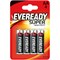 Батарейки EVEREADY AA/R6 BL4 - шт 7638900083590-1 - фото 166799