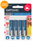 Батарейка GoPower LR6 AA BL4 Alkaline 1.5V (4/48/576)(блистер 4шт) 00-00015601 - фото 168262