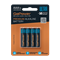 Батарейка GoPower ULTRA LR03 AAA BL4 Alkaline 1.5V (4/40/480)(блистер 4шт) 00-00026396 - фото 168466