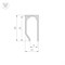 Профиль ALM-GLASS-6-2000 ANOD (Arlight, Алюминий) 026695-1 - фото 171316