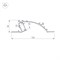 Профиль с экраном ALM-ARC-SINGLE-2000 ANOD+FROST (Arlight, Алюминий) 029850-1 - фото 171319