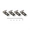 Пружинный держатель S2-LINIA-F Clip Set (Arlight, Металл) 021190-1 - фото 171580
