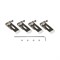 Пружинный держатель S2-LINIA-F Clip Set (Arlight, Металл) 021190-1 - фото 171582