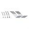 Держатель S2-LINIA55-F Set (Arlight, Металл) 021191-1 - фото 171596