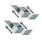 Держатель SL-LINIA62-F (Arlight, Металл) 019351-1 - фото 171768