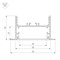Угол SL-LINIA65-F-135 (Arlight, Металл) 030123-1 - фото 172092