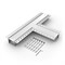 Тройник SL-LINIA45-FANTOM (Arlight, Металл) 030107-1 - фото 172149
