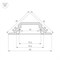 Профиль TOP-CORNER-VF-2000 ANOD (K13, P15) (Arlight, Алюминий) 016970-1 - фото 172978