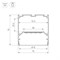 Профиль LINE-M-7575-2000 WHITE (Arlight, Алюминий) 058157 - фото 173057
