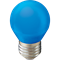 Светодиодная лампа Ecola globe LED color 5,0W G45 220V E27 Blue шар синий матовая колба K7CB50ELB - фото 17521