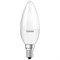 Лампочка светодиодная Е14 OSRAM LED Star, 600лм, 7Вт, 2700К, теплый белый свет, E14, Свеча 4058075134171 - фото 19384