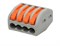 SL 222-414 (CM-222-4P 50шт в уп.) 4х0,08-4/2,5 мм2, аналог WAGO - клемма универсальная строительно-монтажная 2000000800752 - фото 22349