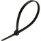 Стяжки нейлоновые КСС 8*400 (ч) (100шт.) (Fortisflex) 50285 - фото 23418