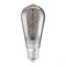 Лампа Vintage 1906 LED CL Edison  FIL-спираль SMOKE 15 non-dim  5W/818 E27  140x64мм - капля OSRAM 4058075269941 - фото 23861