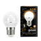 Лампа Gauss Шар 6.5W 520lm 3000K E27 LED 1/10/100 105102107 - фото 26432