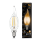 Лампа Gauss Filament Свеча на ветру 9W 680lm 2700К Е14 LED 1/10/50 104801109 - фото 26450