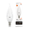 Лампа Gauss Elementary Свеча на ветру 6W 420lm 3000K Е14 LED 1/10/50 34116 - фото 26467