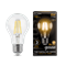 Лампа Gauss Filament А60 8W 740lm 3000К Е27 LED 1/10/40 102802108 - фото 26471