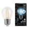 Лампа Gauss Filament Шар 7W 580lm 4100К Е27 LED 1/10/50 105802207 - фото 27884
