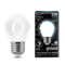 Лампа Gauss Filament Шар 5W 450lm 4100К Е27 milky LED 1/10/50 105202205 - фото 27891