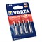 Батарейки VARTA LONGLIFE MAX POWER LR03/ААА BL4 (блистер 4шт) 4008496104734 - фото 30582