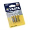 Батарейки VARTA SUPERLIFE R03 ААА BL4 Heavy Duty  (блистер 4шт) 4008496676187 - фото 31758