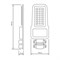 Светильник уличный "  Gauss Qplus 100W 12000lm 5000K 120-260V IP65 455*180*49мм черный КСС ""Ш"" LED 1/4" 629535300 - фото 38349