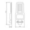 Светильник уличный "  Gauss Qplus 30W 3600lm 5000K 120-260V IP65 370*145*45мм черный КСС ""Ш"" LED 1/6" 629535330 - фото 38357