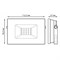 Прожектор Gauss Elementary 20W 1750lm 6500К 200-240V IP65 черный LED 1/20 613100320 - фото 38393