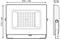 Прожектор Gauss Elementary 100W 9500lm 6500К 175-265V IP65 черный LED 1/4 613100100 - фото 40296