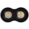 Светильник Gauss Overhead накл дв цил 24W 1600lm 3000K 170-240V IP20 180*100мм черный LED 1/10 HD033 - фото 40394