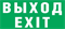 Пиктограмма "ВЫХОД  EXIT" для светильника Pelastus PL EML 1.0 200005648752 - фото 40980