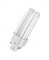 Лампа OSRAM DULUX D/E 18W/21-840, G24q-2, холодный белый, 4000К, 1200lm, люминесцентная 4099854122378 - фото 41445