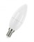 Лампочка светодиодная Е14 OSRAM LED Star, 470лм, 5Вт, 2700К (теплый белый свет), E14, Свеча, матовая 4052899971608 - фото 41709