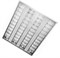 Светильник FL-LED PANEL-T40 4200K 595*595*57мм 40Вт 3200Лм (  растровый)  (S199) S199 - фото 52464