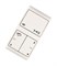 Компоненты управления светом DALI WCU 5 BASIC W клавишное управление RC BASIC 4050300771106 - фото 53853