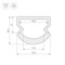 Профиль WPH-LINE-1210R-2000 OPAL (arlight, Пластик) 023303 - фото 55361