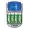 Зарядное устройство VARTA LCD Charger+4xАА 2600 мАч + 12V + USB 4008496641321 - фото 57710