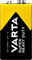Батарейки VARTA SUPERLIFE 2022 6F22 Крона BL1 (упак 1шт) 4008496556632 - фото 59088