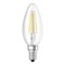 Лампочка филаментная светодиодная Osram LED Star, 600лм, 5Вт, 4000К, нейтральный белый свет, E14, свеча 4058075116702 - фото 62805