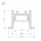 Профиль SL-COMFORT-2316-F-2000 ANOD BLACK (Arlight, Алюминий) 031769 - фото 63163