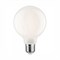 Лампа Gauss Filament G125 10W 1100lm 4100К Е27 milky LED 1/20 187202210 - фото 64231